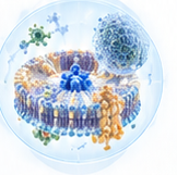 Organized cell and membrane microdomains